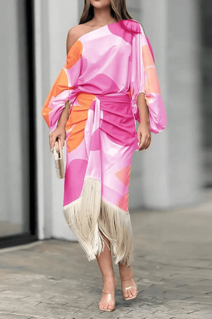 Lila Printed Duo Set