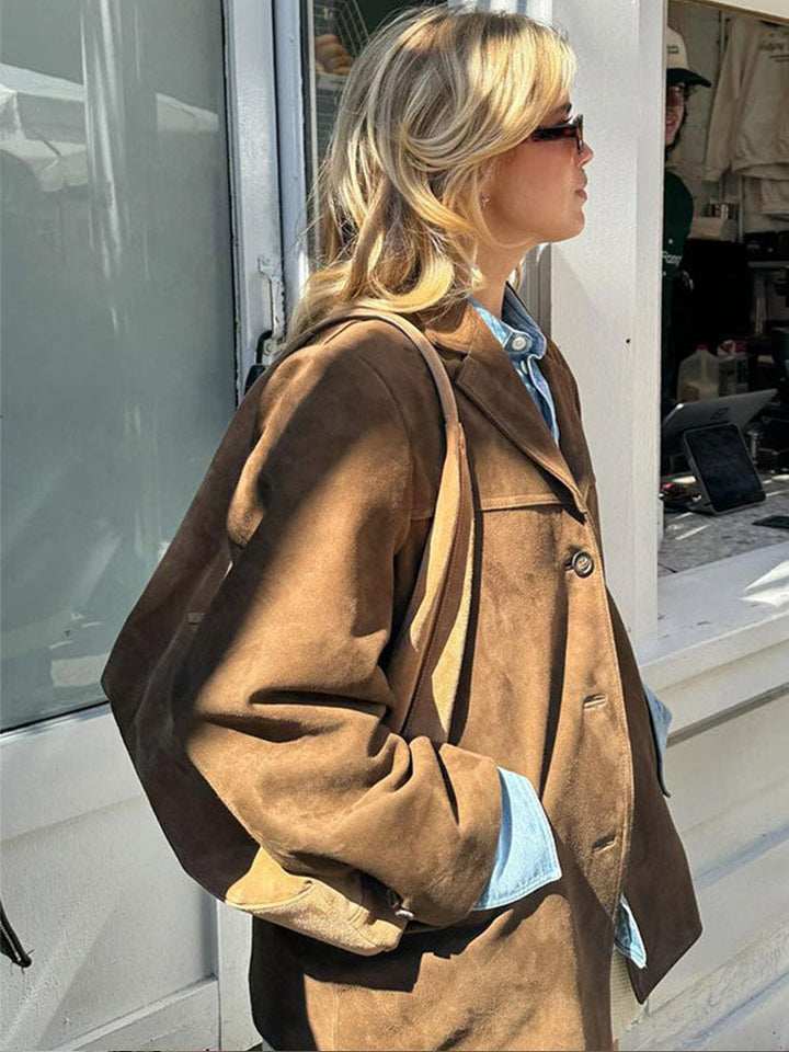 Riley™ - Vintage Suede Blazer