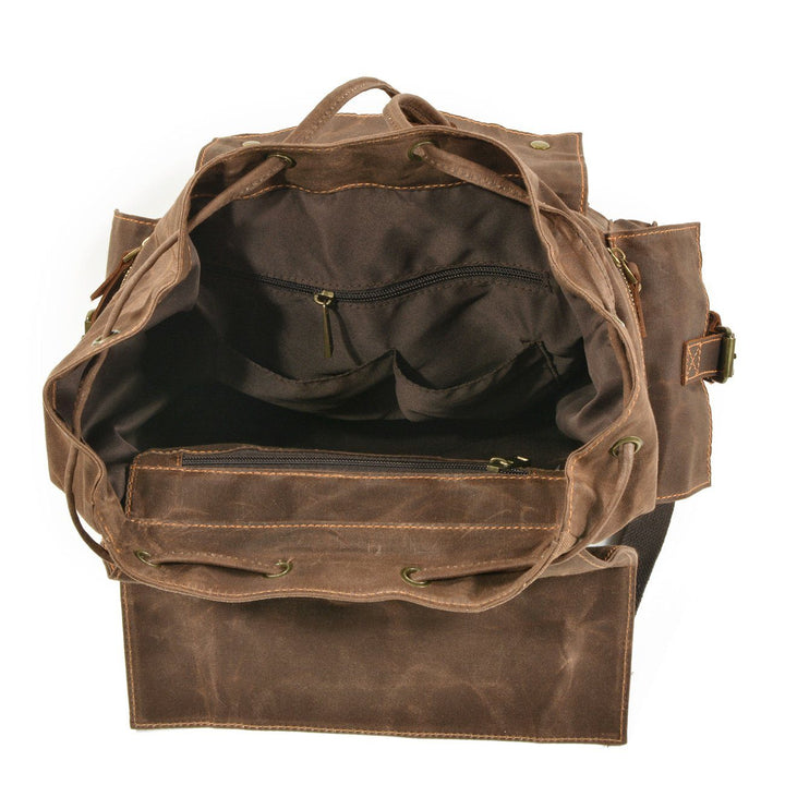 Canvas Drawstring Backpack | Ethan