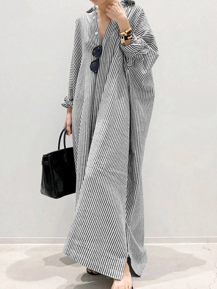 Grace Linen Maxi Dress