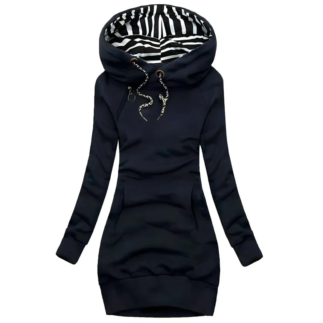 Zara™ - Striped Hooded Pullover