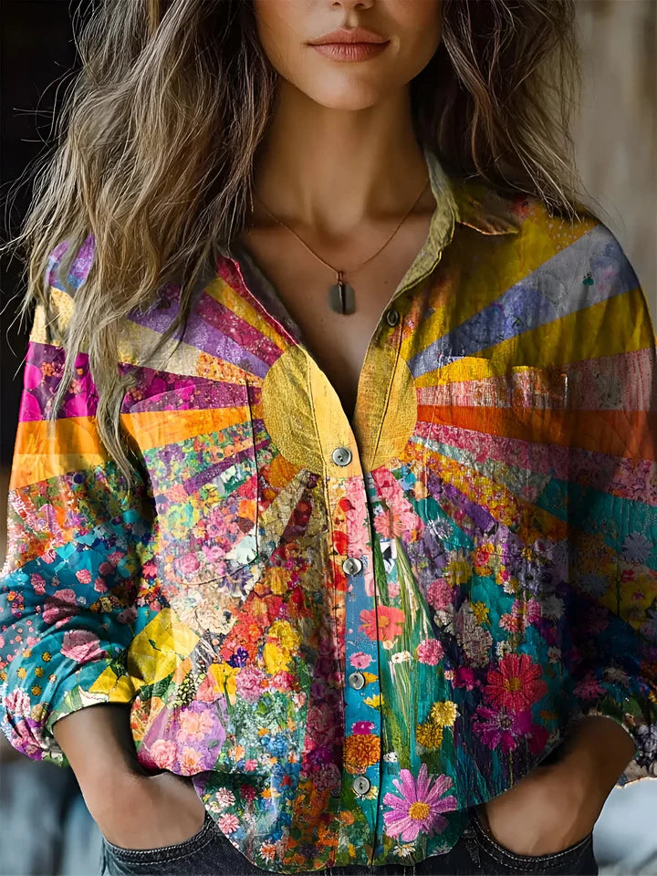 Zella™ Sunlit Bloom Blouse