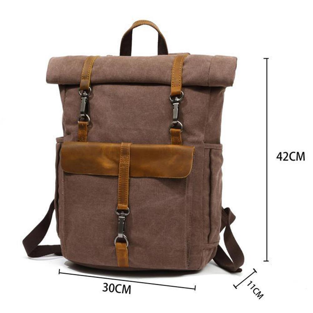 Retro Canvas Rucksack | Arlo