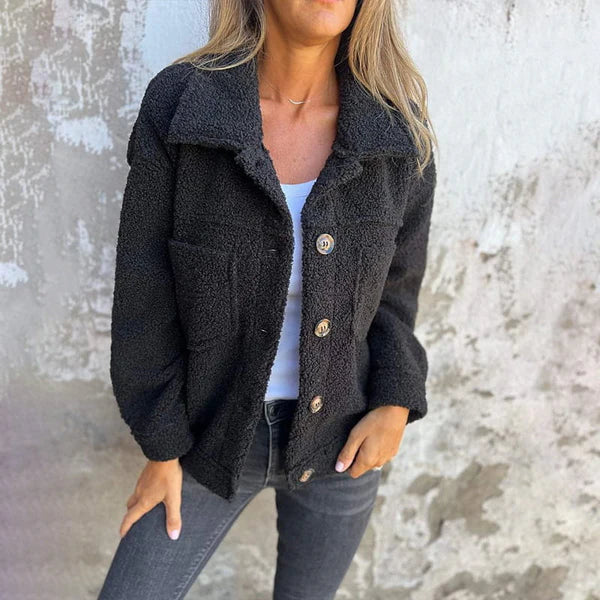 Aurelia™ - Luxe Lapel Short Jacket