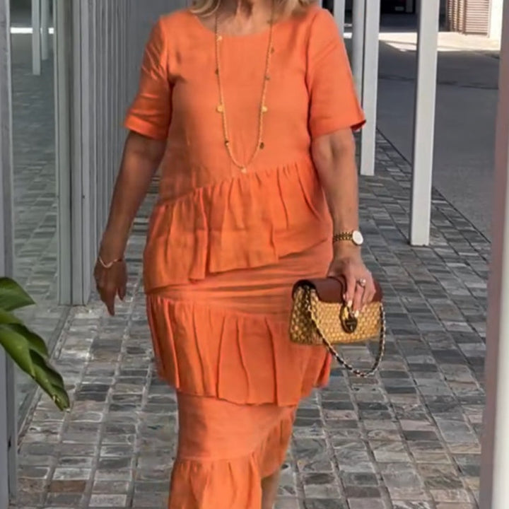 Flow Pleat Dress
