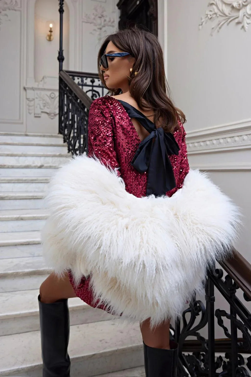 Stellaire™ - Glitter Bow Dress