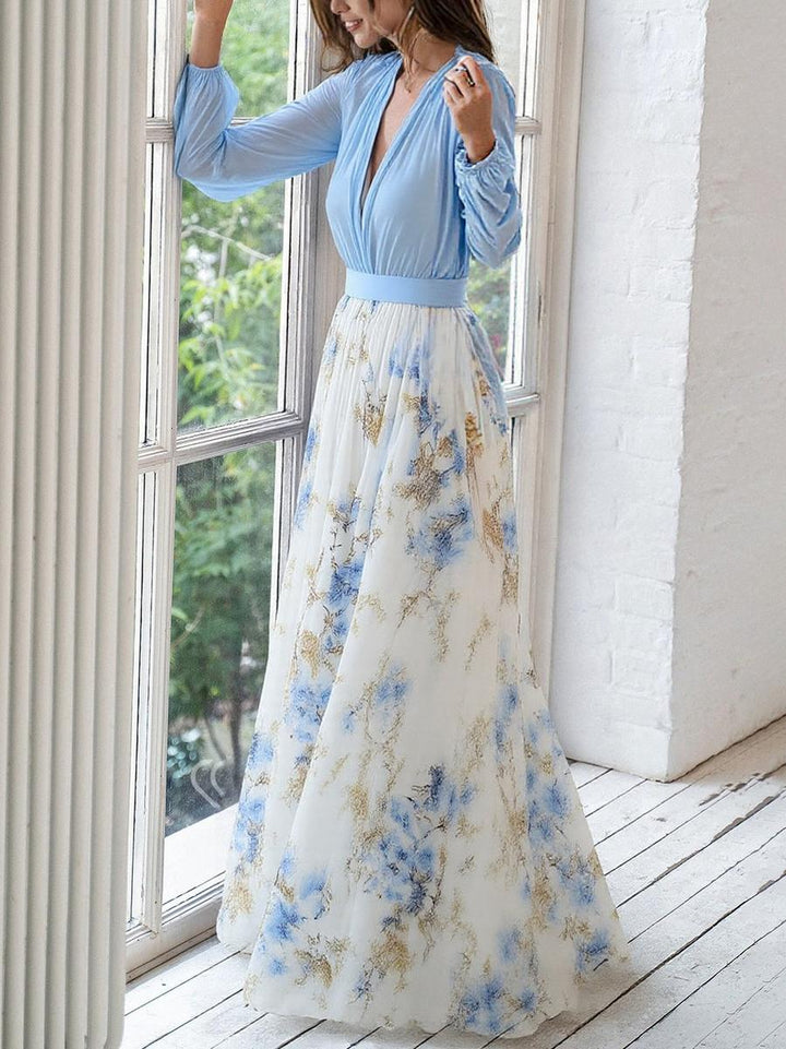 Zess | Floral Printed Dress