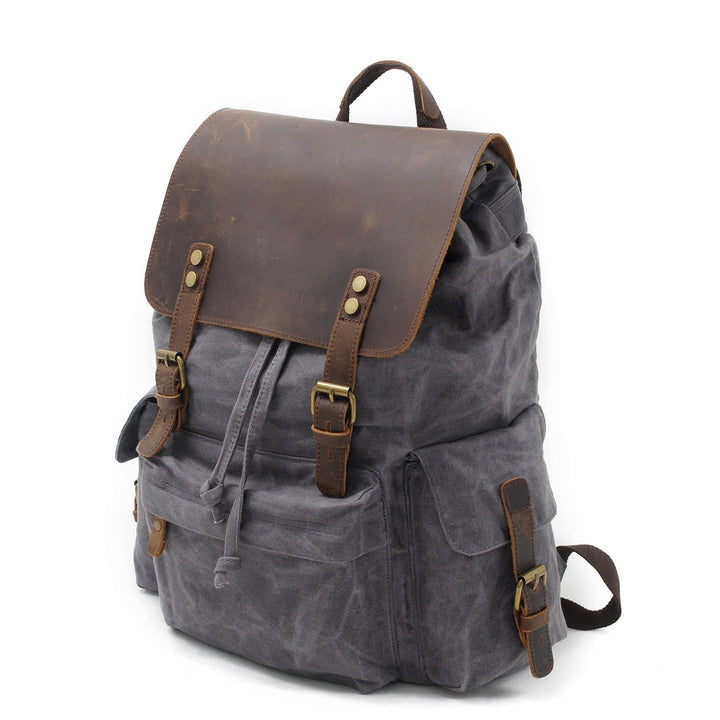 Waxed Canvas Backpack | Logan