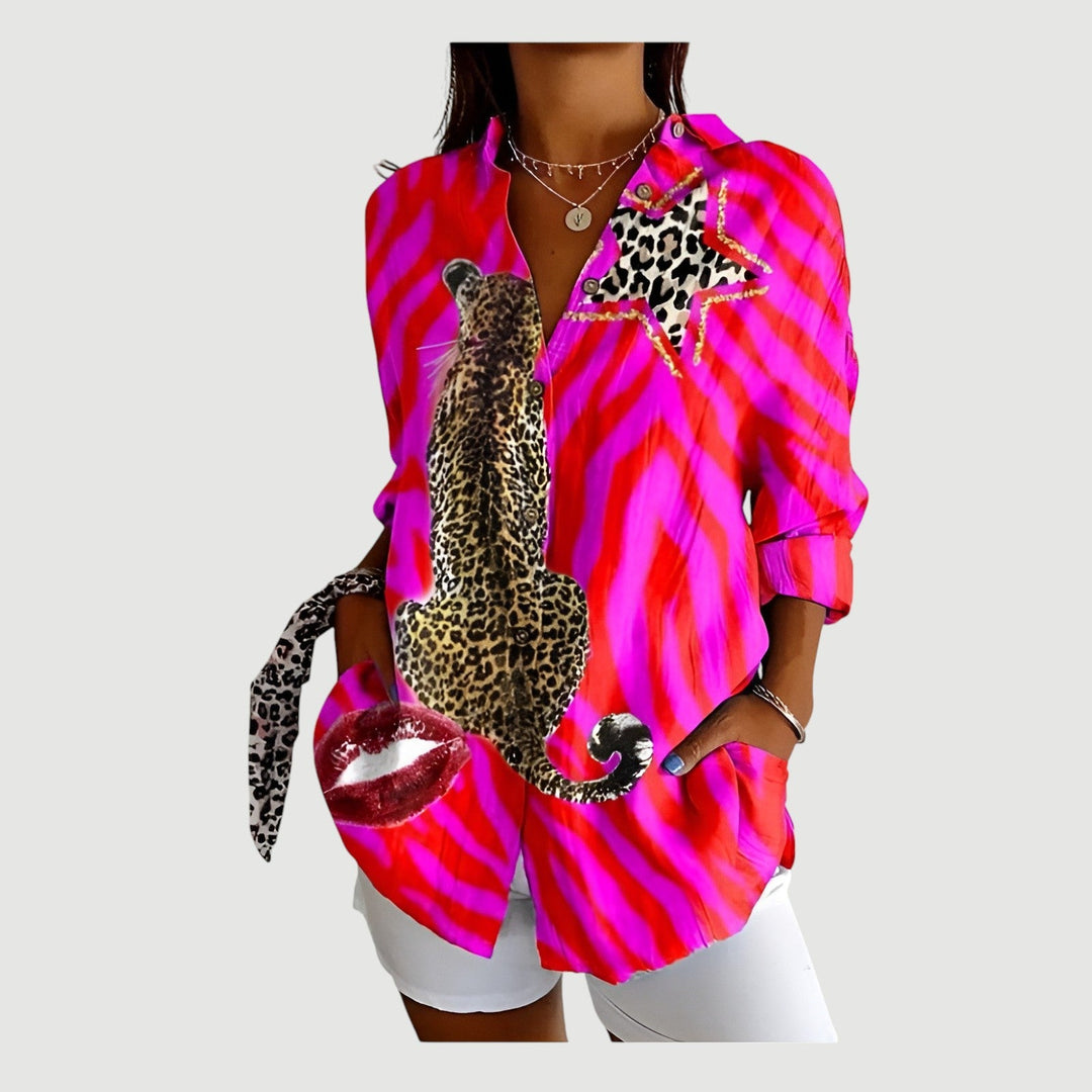 Asta™ | Artistic Bloom Blouse