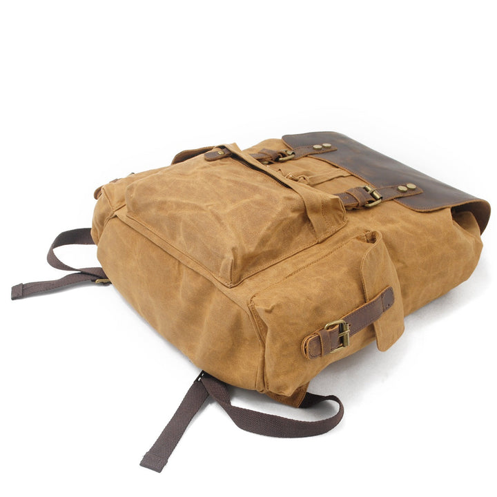 Waxed Canvas Backpack | Logan