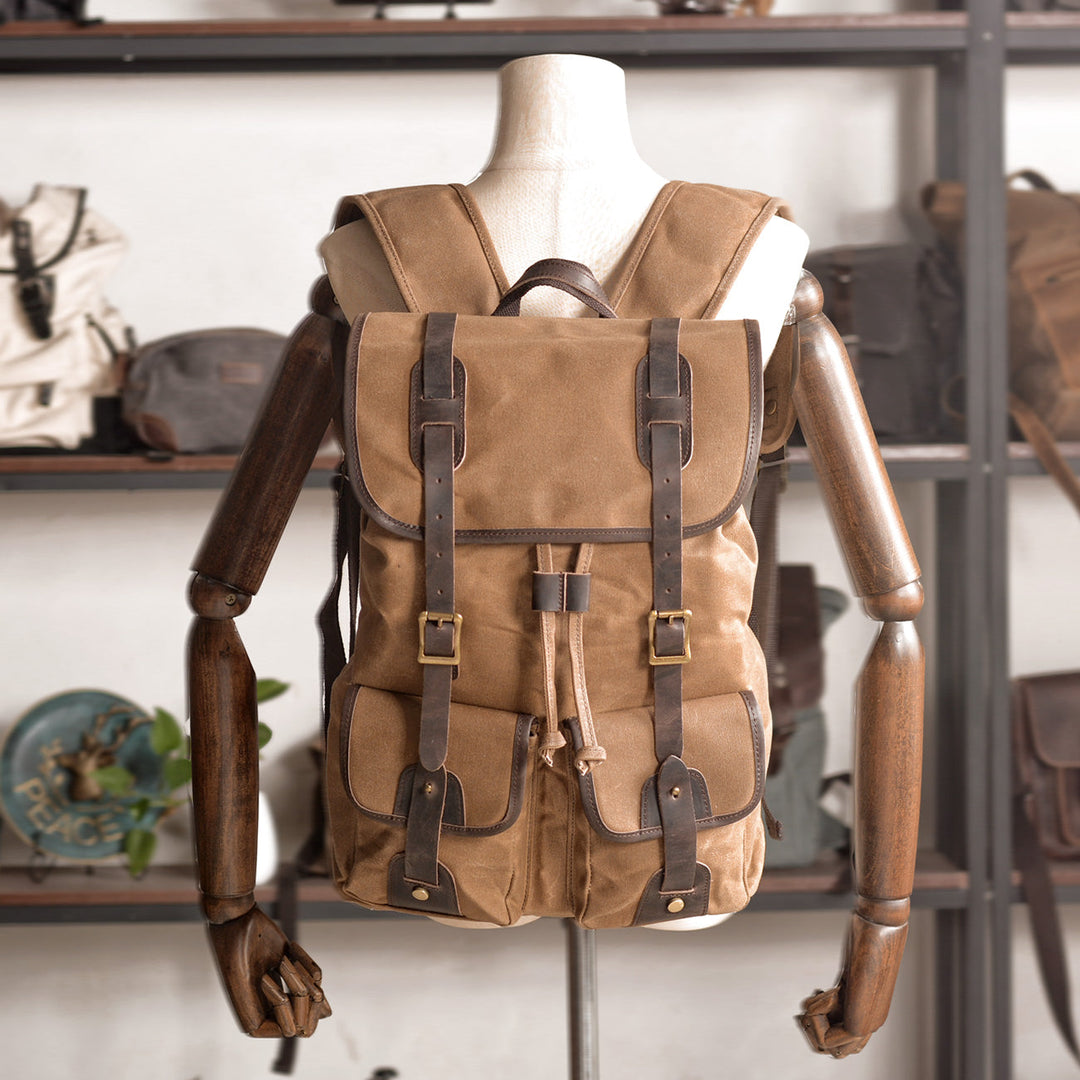 Canvas Travel Backpack | Finn
