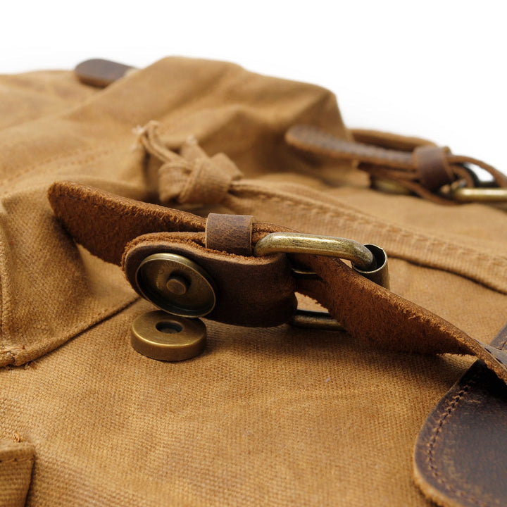 Waxed Canvas Backpack | Logan