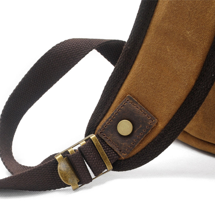 Waxed Canvas Backpack | Logan