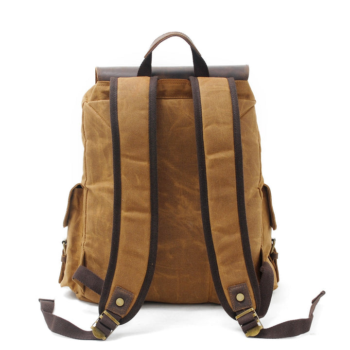 Waxed Canvas Backpack | Logan