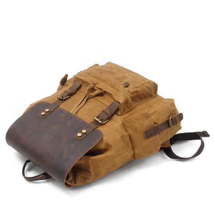 Waxed Canvas Backpack | Logan