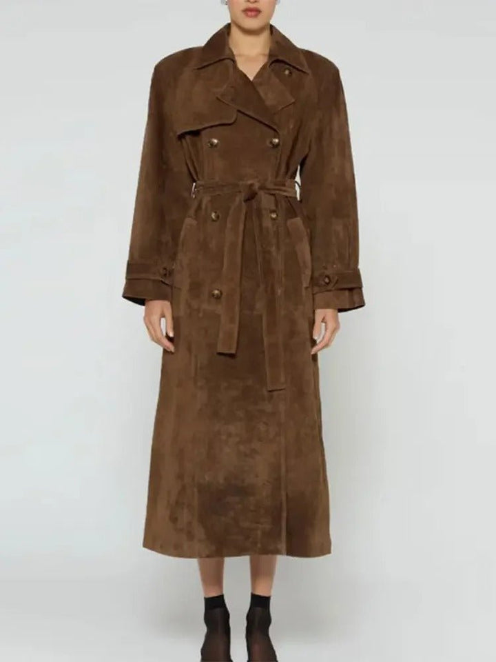 Aubrey™ - Vintage Suede Trench