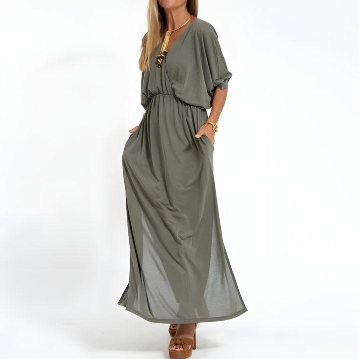 Global Allure: Timeless Maxi Dress