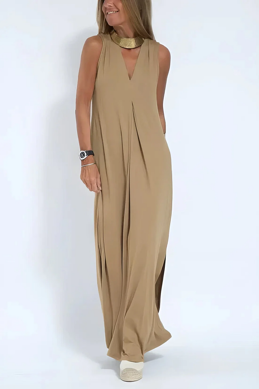 Olivia™ - Chic Sleeveless Dress