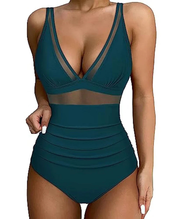 Jenna | Mesh-Detail Bodysuit